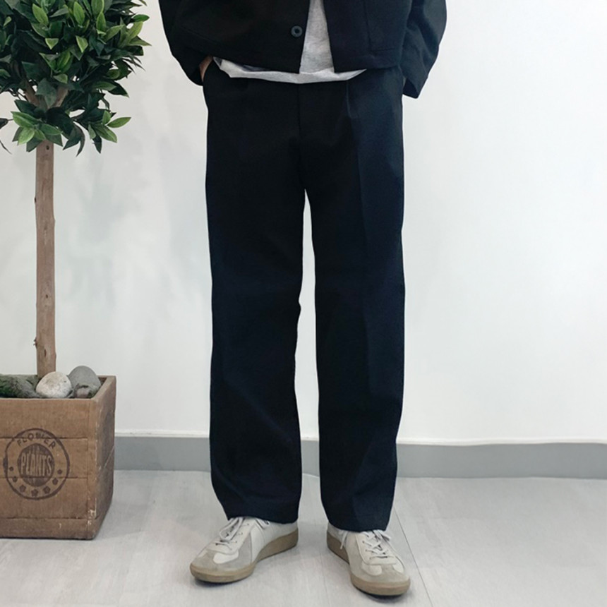 남자기모슬랙스 남자통바지 정장바지