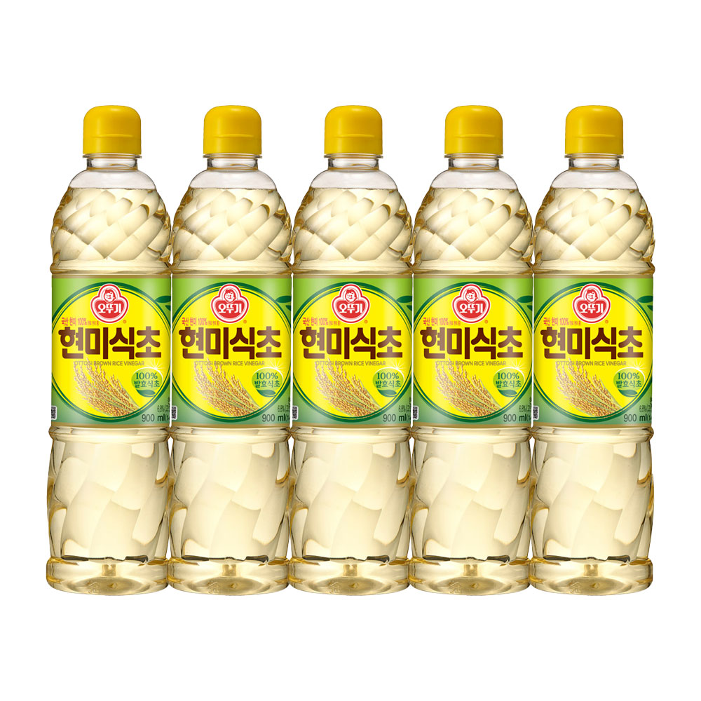 오뚜기 현미식초 900ml, 5개 - 상품 이미지