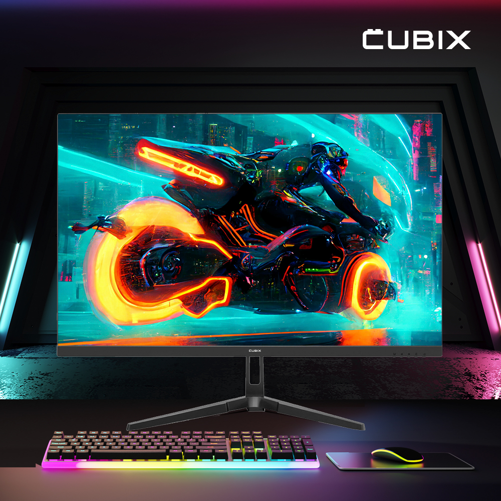 큐빅스 IPS패널 81cm(32인치) QHD 165Hz 게이밍 컴퓨터 모니터 CX320Q165 - 상품 이미지