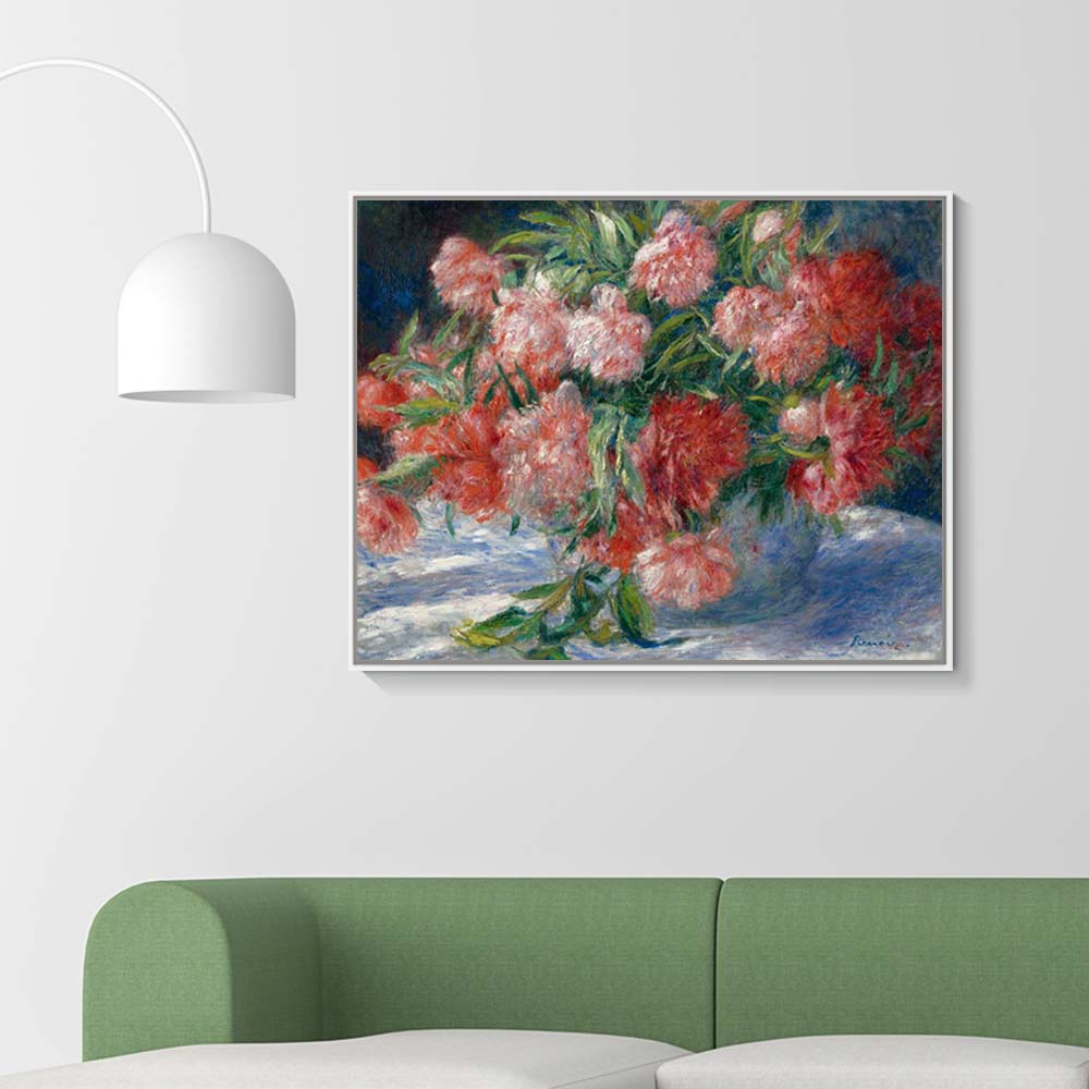 오귀스트 르누아르 모란 78 x 62cm 명화 거실 카페 인테리어 대형 캔버스 띄움 액자 - 상세 이미지 2