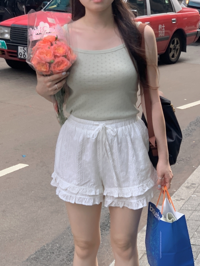 💕URBANE MADE💕 큐피드 펀칭 크롭 아일렛 가디건 세트 (3c) 상세 이미지 139