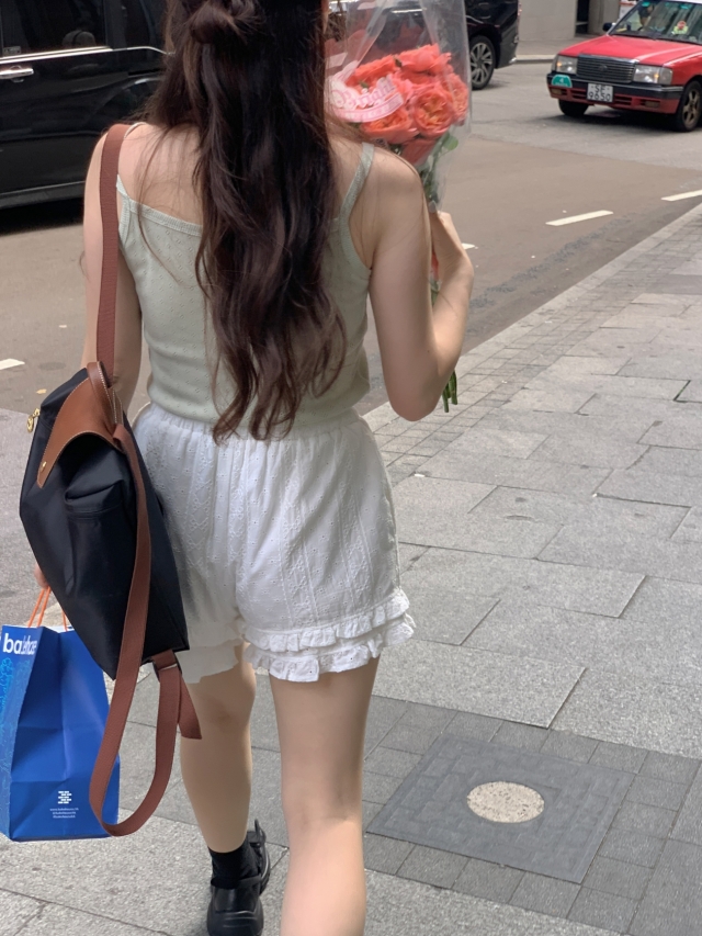 💕URBANE MADE💕 큐피드 펀칭 크롭 아일렛 가디건 세트 (3c) 상세 이미지 135