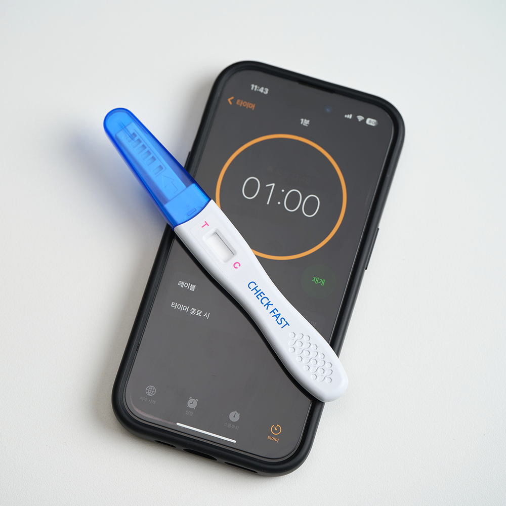 1분 임테기 슈얼리 얼리 체크 패스트 임신 테스트기 (3회분)