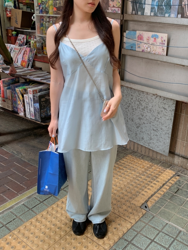 💕URBANE MADE💕 큐피드 펀칭 크롭 아일렛 가디건 세트 (3c) 상세 이미지 80