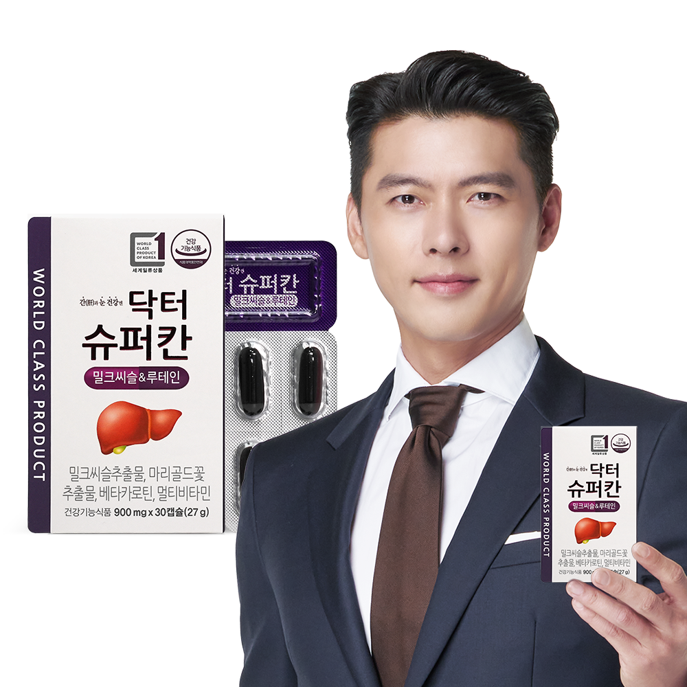 닥터슈퍼칸 밀크씨슬&루테인 1박스 1개월분