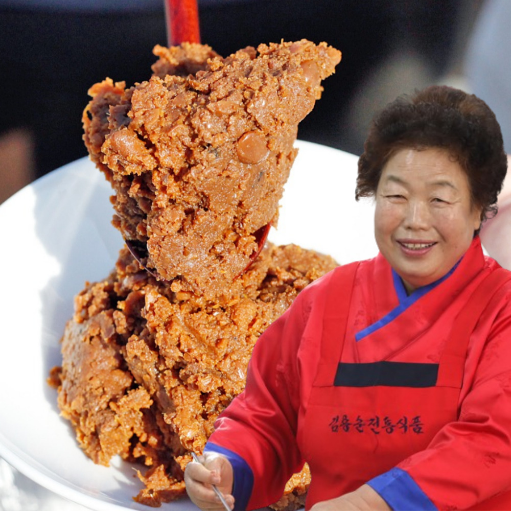 진짜 촌된장 맛있는 한식 된장 국산콩 1kg 순창 김용순