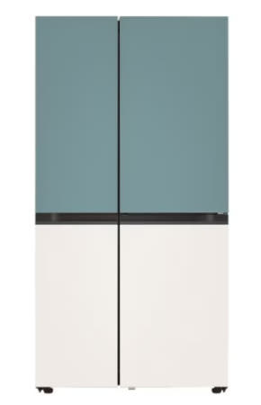 LG전자 LG전자 오브제컬렉션 2도어 832L 클레이민트  베이지 S834MTE20 (내일)
