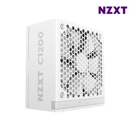 NZXT C1200 GOLD ATX 3.1 화이트 80PLUS GOLD 풀모듈러 1200W 파워서플라이
