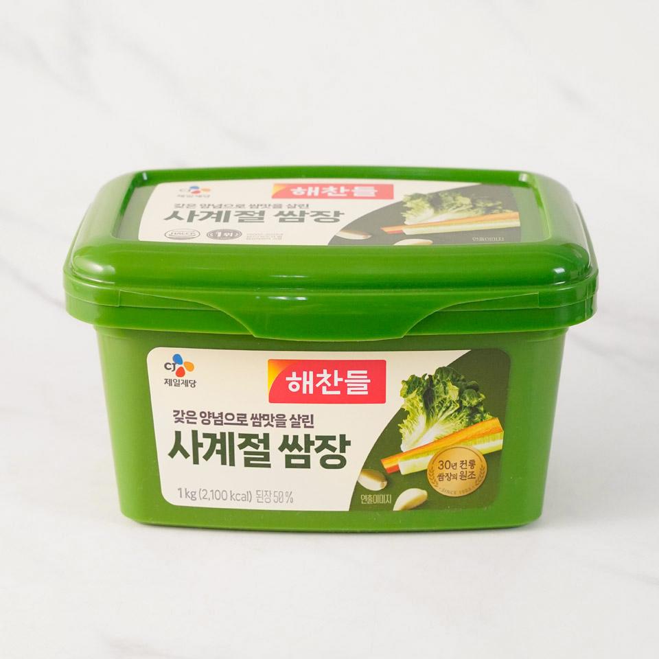 메가마트 CJ 해찬들 사계절 쌈장 1kg - 상품 이미지