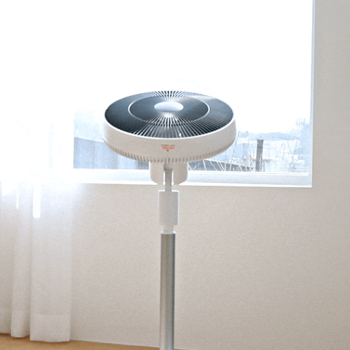 신일 BLDC선풍기 저소음 거실 카페 사무실 360도 키높이선풍기 - 상세 이미지 3