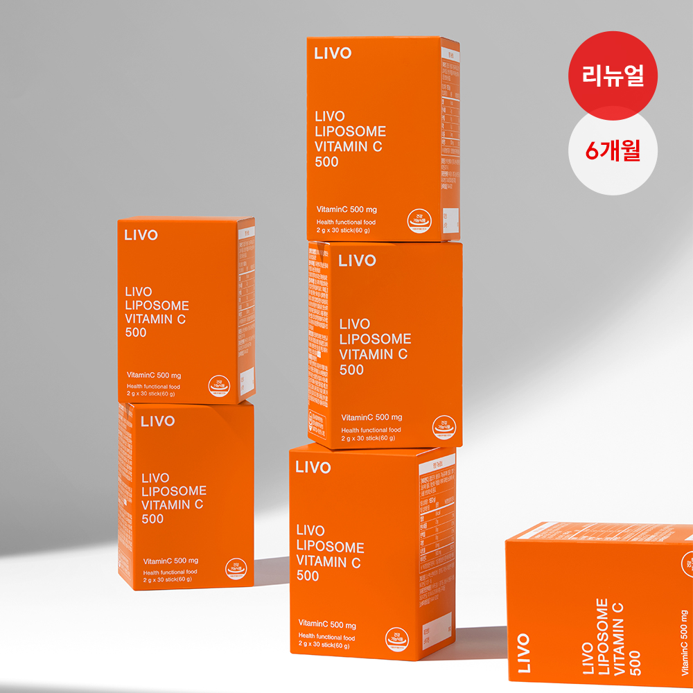 리보 리포좀 비타민C 30포, 6개 제품 이미지