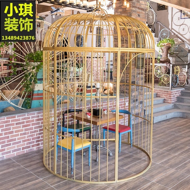 철제 돔 프레임 새장 대형 앵무새 야외 아치 가든 케이지 직경 0.8m 높이 1.8m - 상세 이미지 3