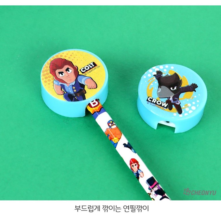 어린이 문구 세트 연필 지우개 브롤스타즈 초등학교 유치원 단체 생일 선물 랜덤 구디백 - 상세 이미지 5