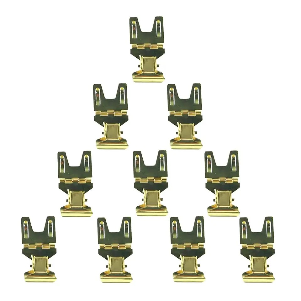 집게형 메탈 메모꽂이 네임꽂이 쇼카드 명함 메뉴 네임택 홀더 가격표 베이커리 이미지 3