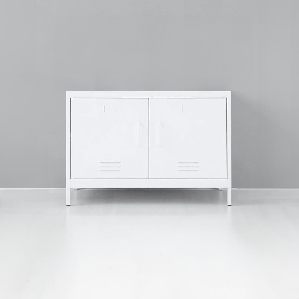 MKB 캐비넷 2문 TV스탠드 913640 913x455x640mm, 화이트 4868.2080