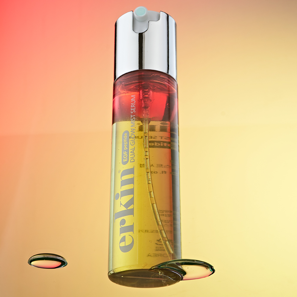 에르킨 듀얼 글로우 EGF 세럼 미스트 80ml 수분 광채 윤광 뿌리는세럼 - 상세 이미지 2