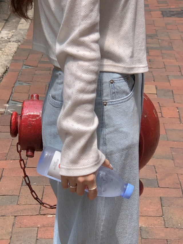 💕URBANE MADE💕 큐피드 펀칭 크롭 아일렛 가디건 세트 (3c) 상세 이미지 102
