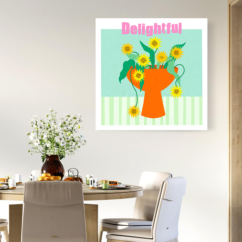 두꺼비집가리개 배전함 분전함 커버 해바라기 Delightful A - 상세 이미지 3
