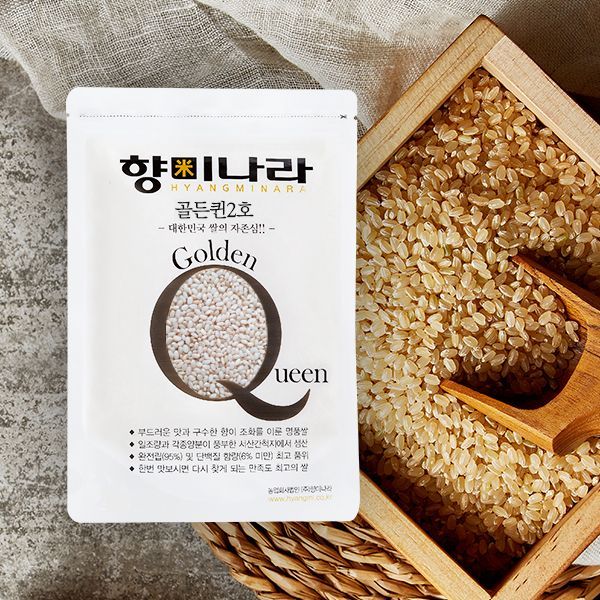 향미나라 골든퀸 2호 현미 1kg 4팩 2024년 햅쌀 : e미마트