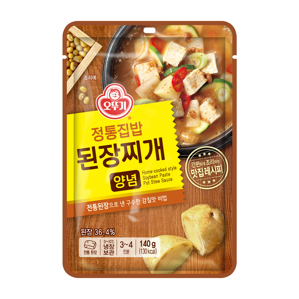 오뚜기 정통집밥 된장찌개양념 140g - 상품 이미지