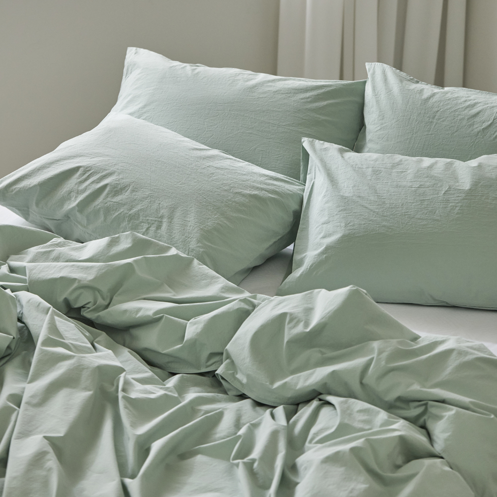 (단독) 세레니티 구스100% 무봉제 호텔 차렵이불세트 SS 500g