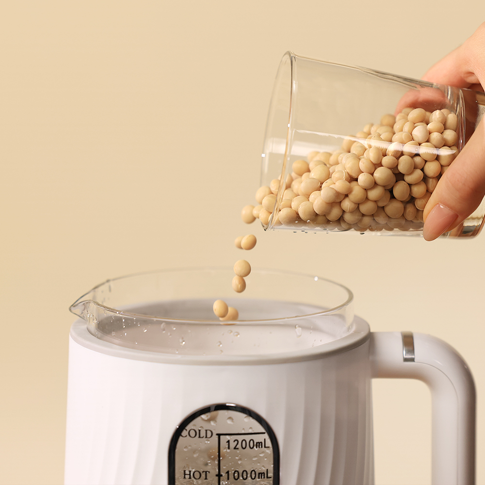 콕스타 글라스 대용량 두유제조기 보이는 유리 죽 이유식 메이커 두유만들기