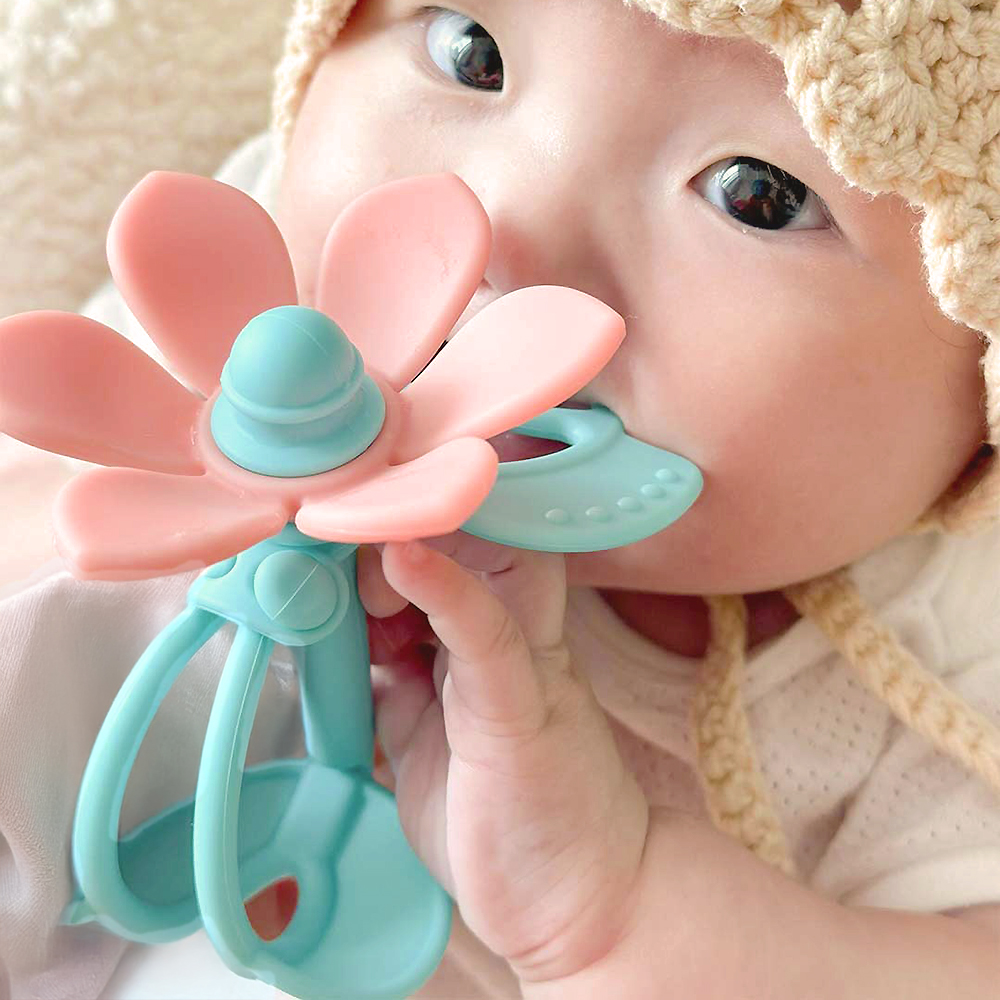 꼬꼬노리 츄츄블룸밴드 손목 치발기 보관케이스포함 아기 국민 신생아 아기띠 국내제작