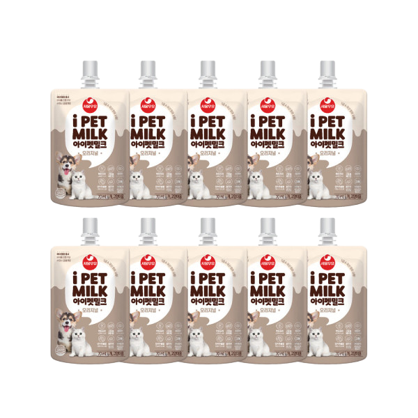 서울우유 아이펫밀크 70ml 10개입 : 운드케