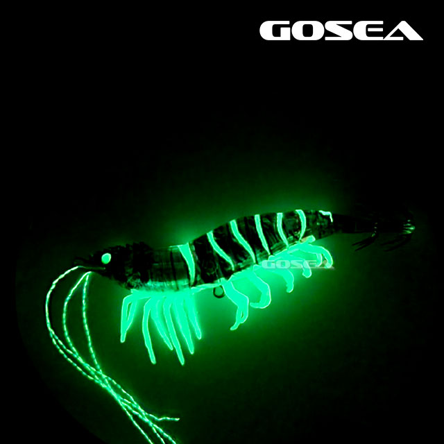 GOSEA 미니 새우에기 5개입 태클박스 세트 60 치카라 에기 수평 갑오징어 쭈꾸미 - 상세 이미지 5