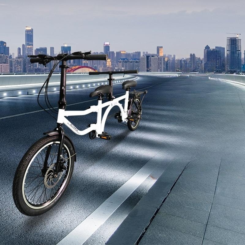 접이식 2인용자전거 유원지 커플 자전거 투어링 한강 공원 - 상품 이미지