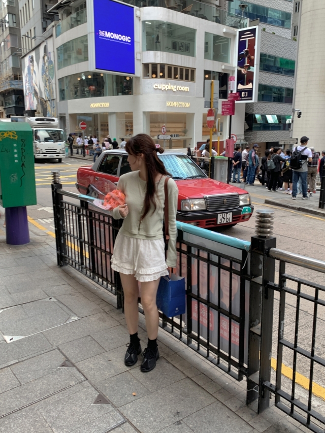 💕URBANE MADE💕 큐피드 펀칭 크롭 아일렛 가디건 세트 (3c) 상세 이미지 114