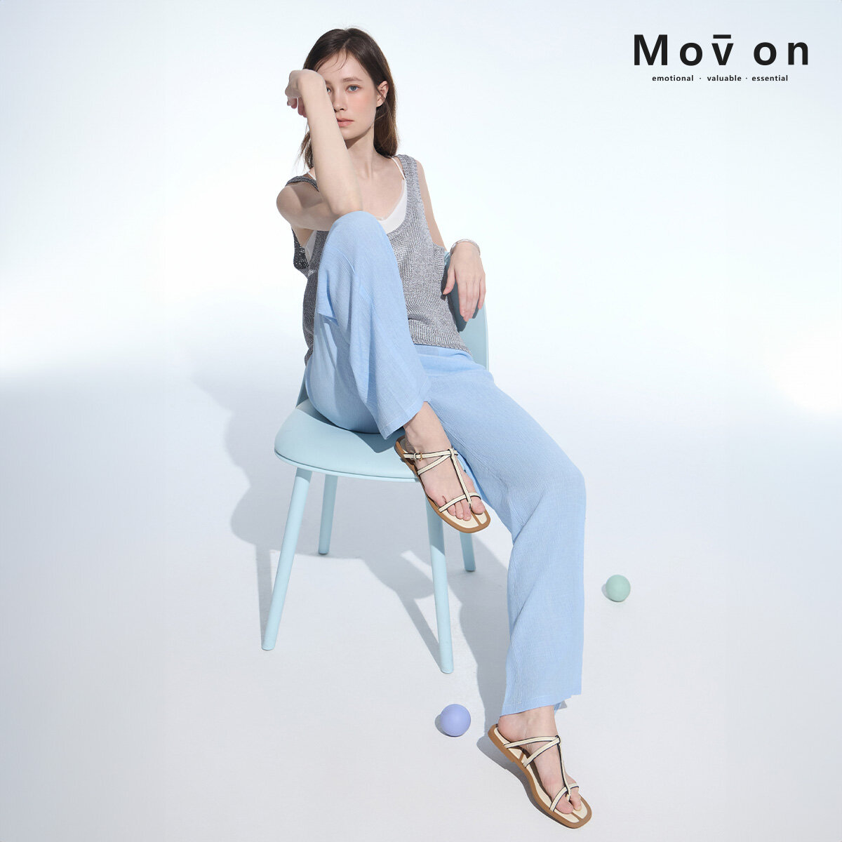 [런칭가69,900→ 39,900] 모브온 크링클 팬츠 2종 (25SS 신상) - 상세 이미지 3