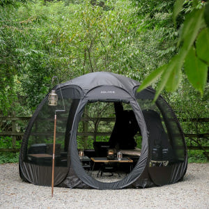 폴라리스 P1 컴팩트 원터치 팝업 돔 텐트 모기장 그늘막 메쉬 돔쉘터 운동러 솔직 후기 | 실사용 리뷰 - 상품 이미지 1