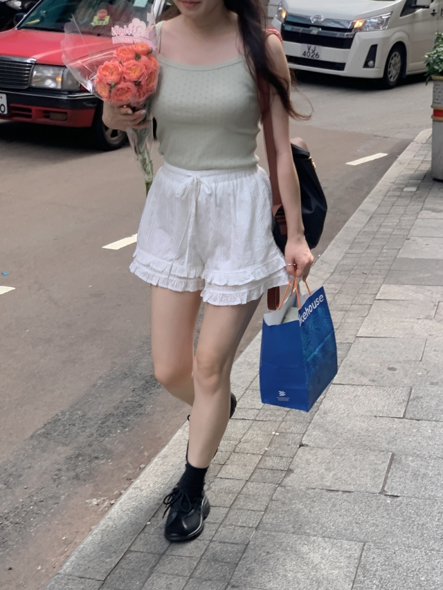 💕URBANE MADE💕 큐피드 펀칭 크롭 아일렛 가디건 세트 (3c) 상세 이미지 136