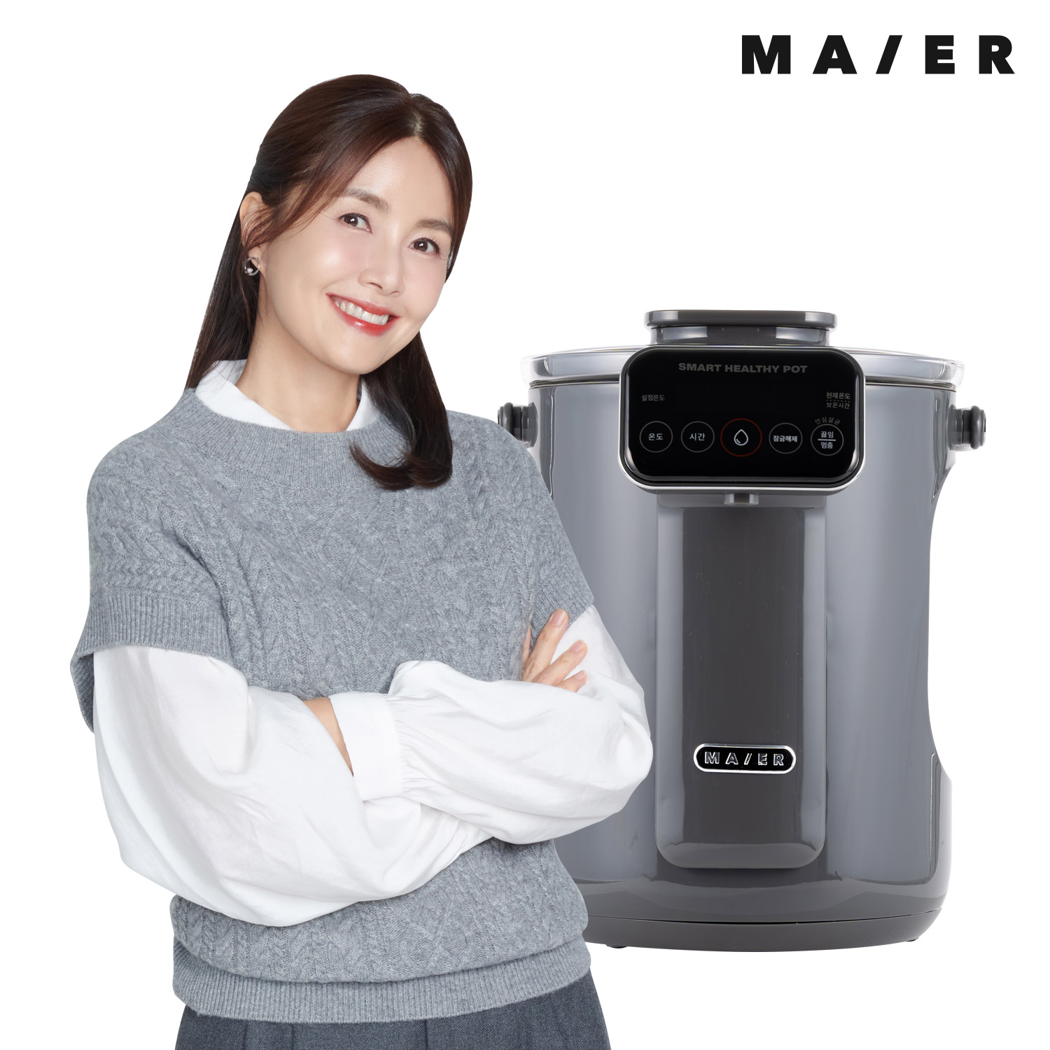 [마이어] 스마트 헬시 포트 3L (MH-MEP1) / 대용량 전기 분유 티 포트, 전기주전자 - 상세 이미지 3