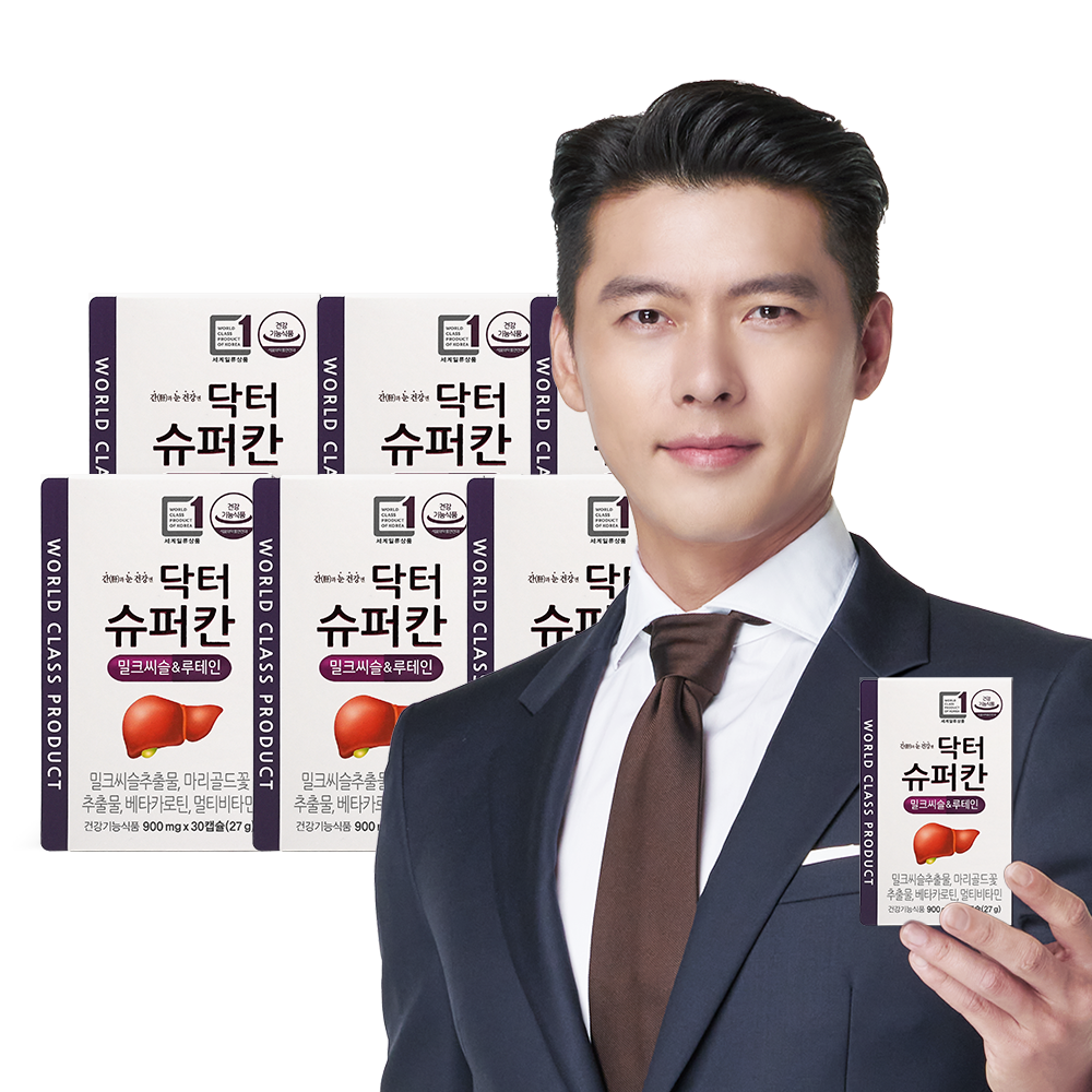 닥터슈퍼칸 밀크씨슬&루테인 6박스 (6개월분) 실리마린 - 상품 이미지