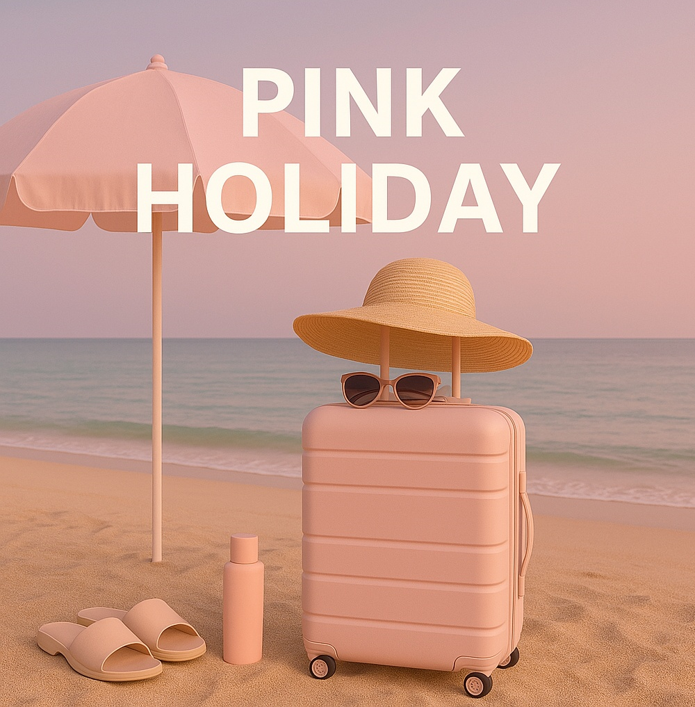 핑크홀리데이 스토어 로고