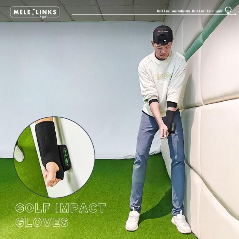 골프 실내 스윙연습 장갑 손목 자세교정기 - 상세 이미지 2