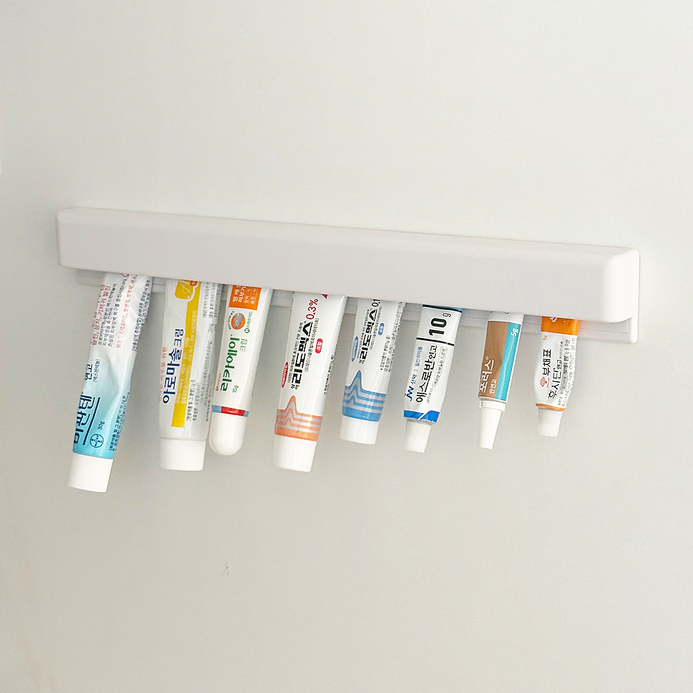 롱 치약걸이 무타공 홀더 제품 이미지