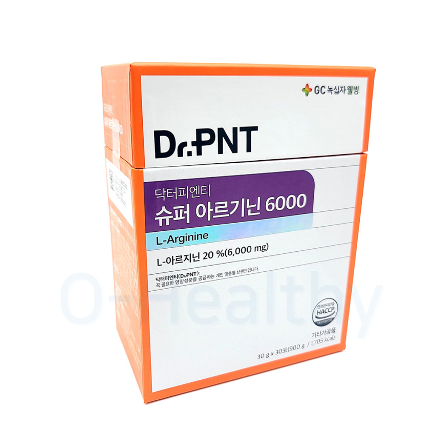 닥터피엔티 슈퍼 아르기닌 6000 L아르기닌엘 아르지닌 30포, 1개 판매처 상세 정보 이미지 1