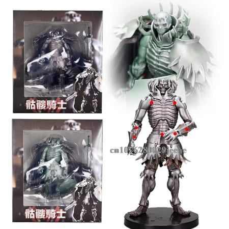 [OEM][해외]베르세르크 피규어 은빛 해골기사 21cm PVC 액션 피겨 애니메이션 캐릭터