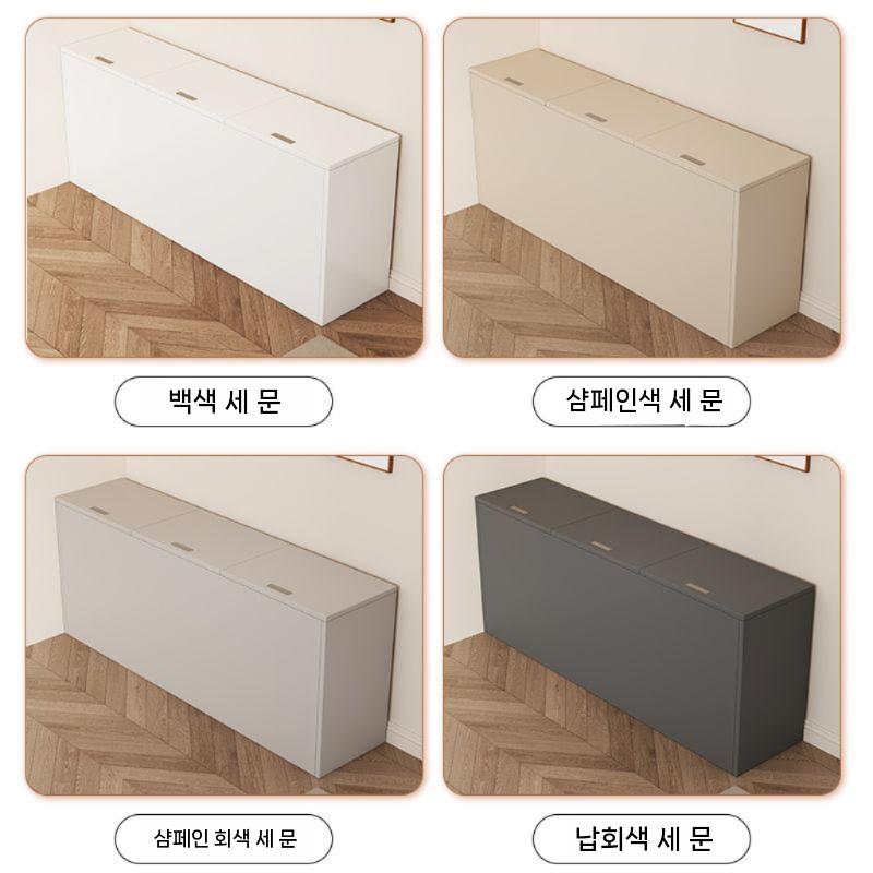 침대틈새 수납장 위로여는 선반 싱글침대 우드 침대 머리맡 - 상세 이미지 4