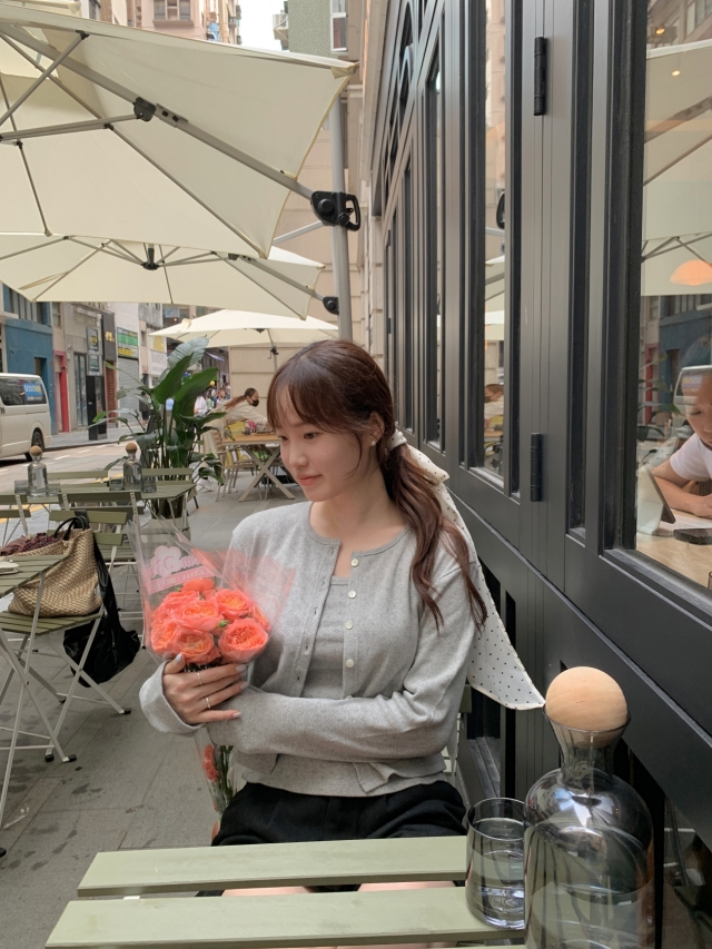 💕URBANE MADE💕 큐피드 펀칭 크롭 아일렛 가디건 세트 (3c) 상세 이미지 170