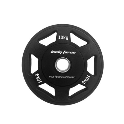 바디포스원판 TPU 6홀 바벨 중량 20kg, 1개 - 상세 이미지 5