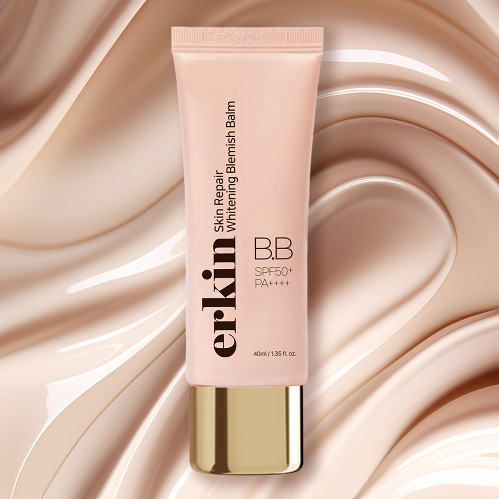 에르킨 스킨리페어 화이트닝 비비크림40ml SPF50+PA++++ 미백 초밀착 광채 비건인증비비 제품 이미지