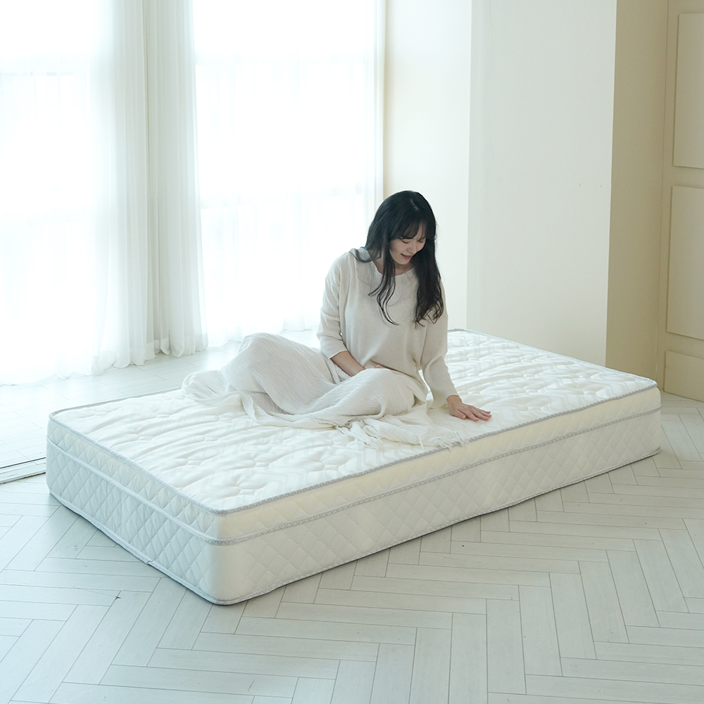 나코자요 프리미엄 밸런스 탑 침대 매트리스 미디엄 하드 퀸사이즈 Q