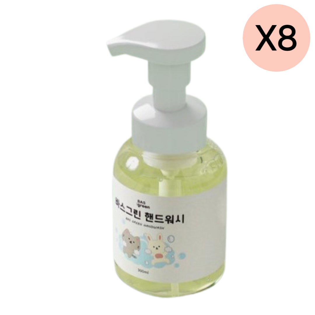 바스 핸드워시 손세정제 유치원 준비물 추천 300ml 8P : 이리와코리아