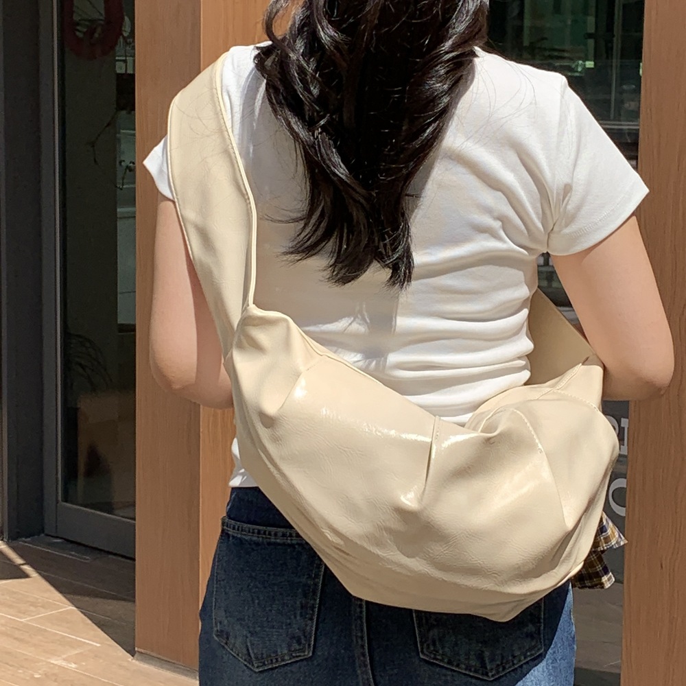 크로와상백 보부상크로스백 유럽여행가방 - 메인 이미지