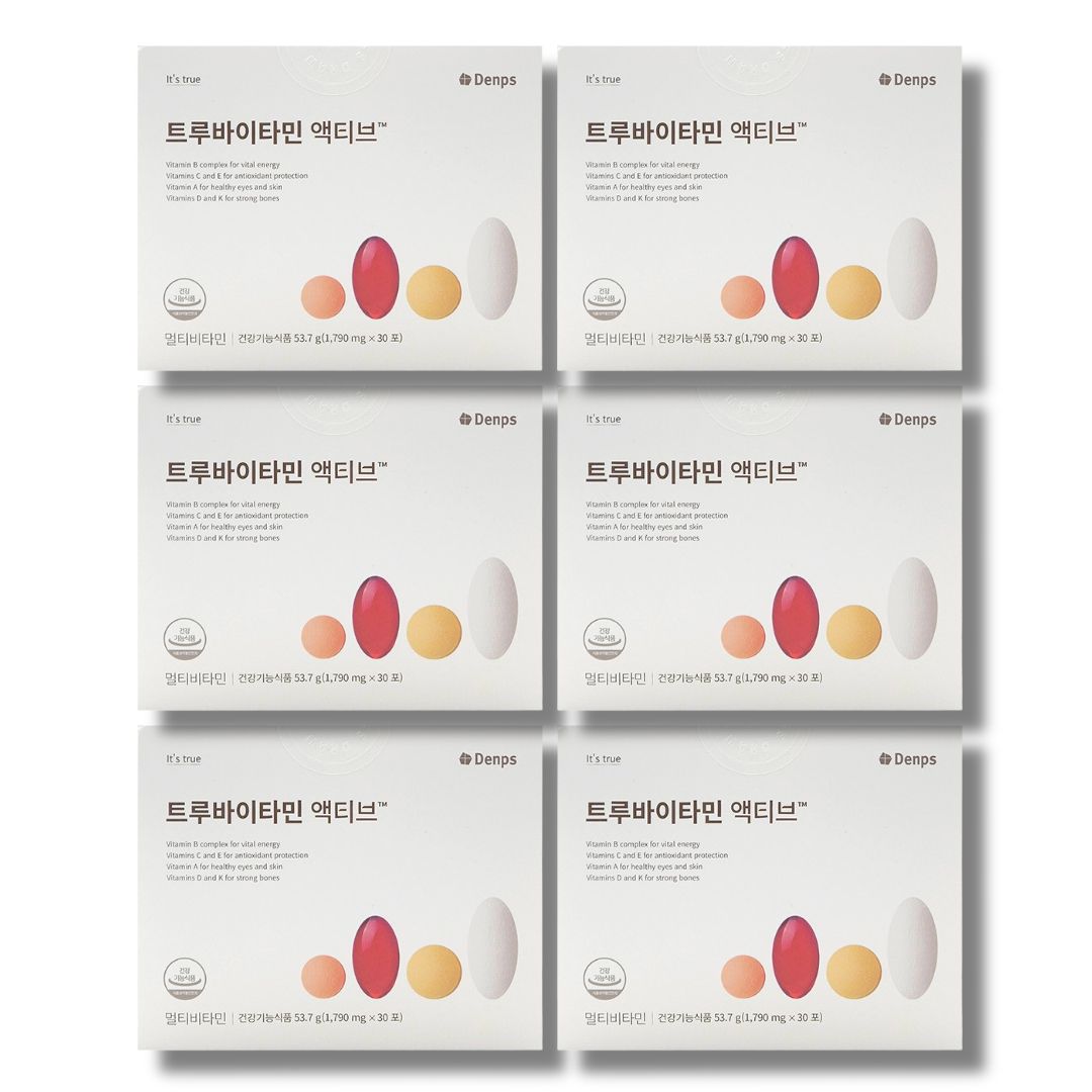 덴프스 트루바이타민 액티브 1790mg x 30포 4박스 : yeongjaemall