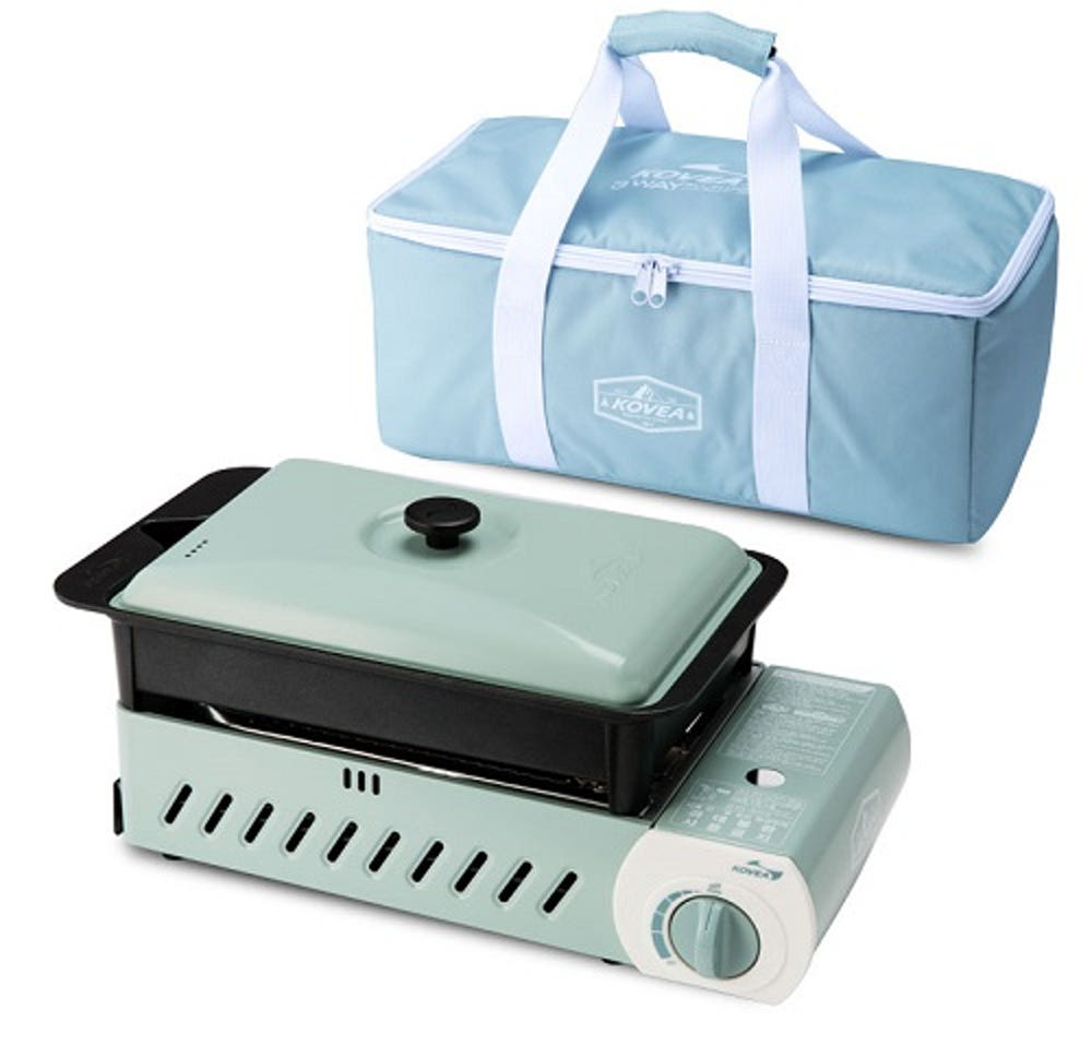 코베아 구이바다 3웨이 올인원 M사이즈 민트 가스버너